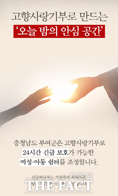 2025년 부여군고향사랑기부 지정기부 안내 웹자보 /부여군