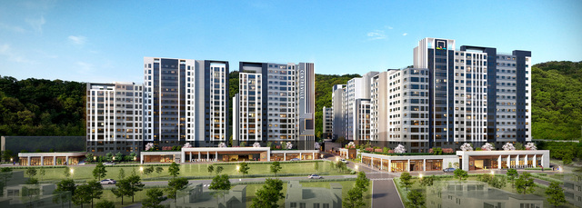 동부건설은 석수역세권 모아타운 1,2,3구역 가로주택정비사업과 천호동 145-66번지 가로주택정비사업의 시공사로 선정됐다고 1일 밝혔다. 석수역세권 조감도. /동부건설