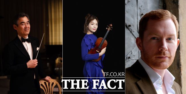 (왼쪽부터)평창대관령음악제 예술감독 양성원·⒞Jean Lim, 평창페스티벌스트링즈 악장 이지윤, 테너 로빈 트리칠러·⒞Garreth Wong 프로필./부천아트센터