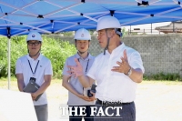  최원철 공주시장, 주요 사업 현장 점검하며 소통행정 이어가