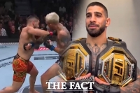  [오앤이 길로틴] 타이틀 방어 or 웰터급 월장...UFC 토푸리아 앞에 놓인 선택(영상)