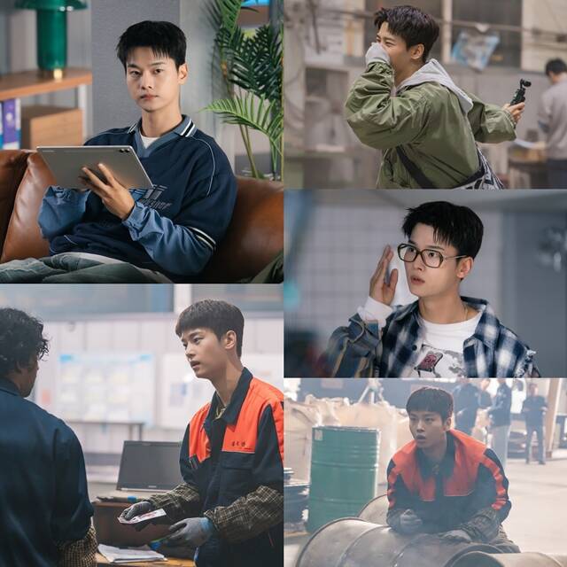 차학연은 노무사 노무진에서 기자 출신 영상 크리에이터 고견우 역을 맡아 극을 이끌었다. /MBC