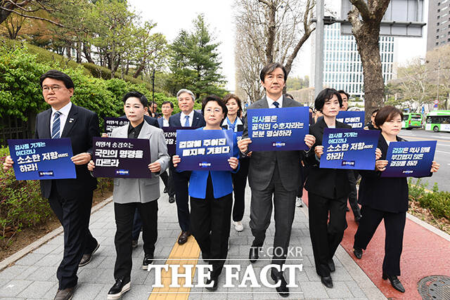 당의 사령탑이었던 조국 전 대표가 정치검찰에 의한 희생자라는 인식이 당 안팎에 자리 잡고 있는 만큼 이번 인선을 둘러싼 반발은 더욱 거셀 수밖에 없다. /서예원 기자