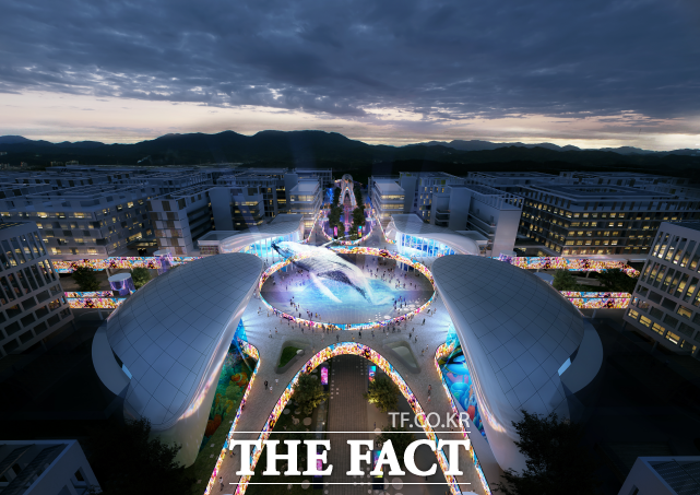 행복청이 구현하고 있는 세종 국가시범도시 조감도 /행복청