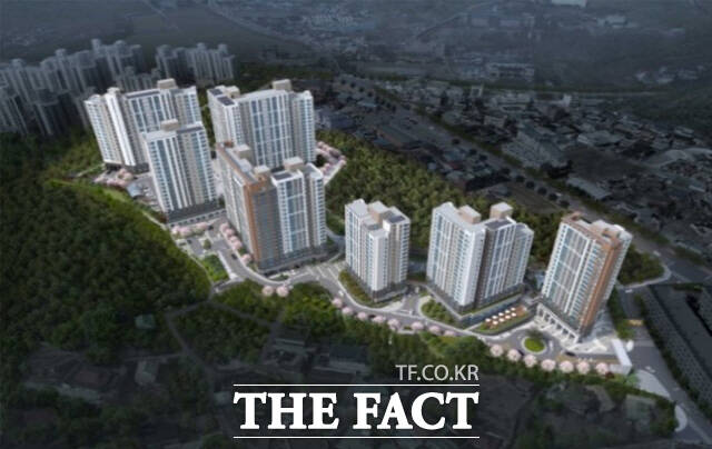 부여군 규암면 외리 일원 아파트 조감도 /부여군