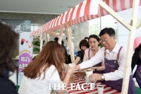  '취임 3주년' 신상진 성남시장, 직원 응원 카페 열어