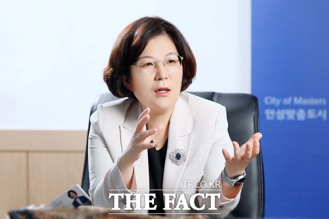 김보라 안성시장. /안성시