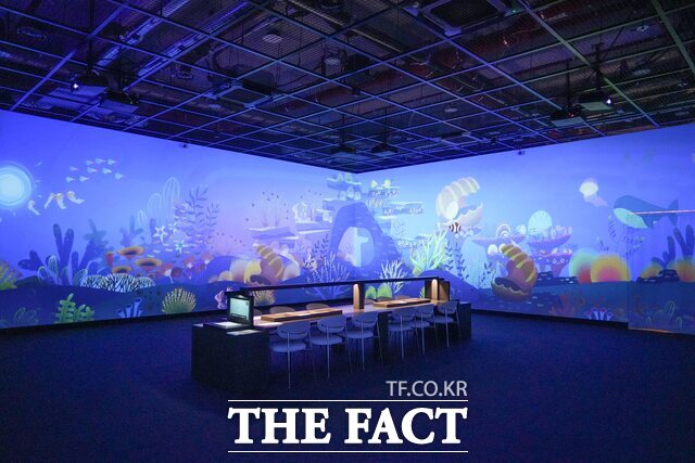 춘장대해수욕장 해양체험파크. /서천군