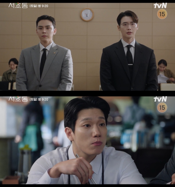 배우 김도훈과 김경남이 서초동 특별출연으로 뜻깊은 포문을 담당했다. /tvN 방송화면 캡처