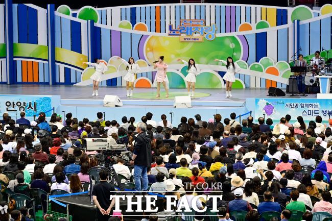 KBS1 전국노래자랑 안양시편 공개녹화 모습 /안양시