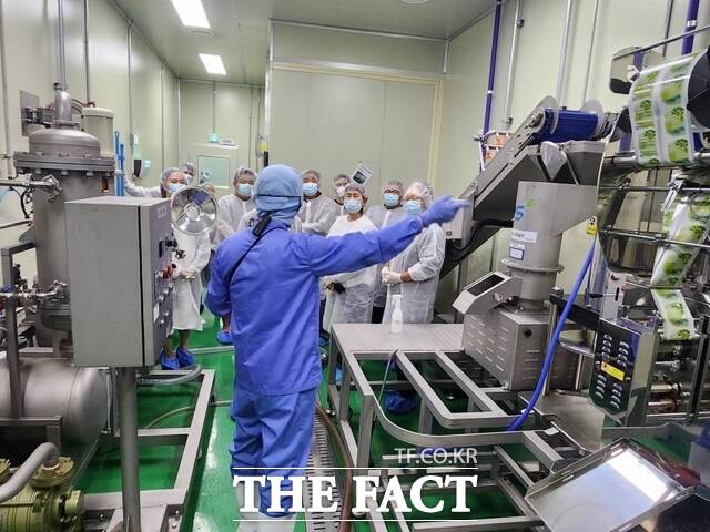 지난해 식품가공 청년창업 과정 교육 장면 /당진시