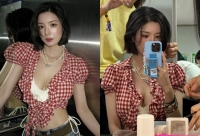  권은비, '워터밤' 비하인드 컷서 더 또렷한 '볼륨감 자태'