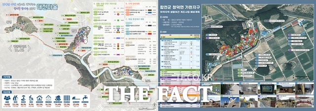 합천군가야면 대전마을과 청덕면 가현마을이 지방시대위원회가 주관한 ‘2026년 취약지역 생활여건 개조사업’ 공모에 최종 선정됐다./합천군