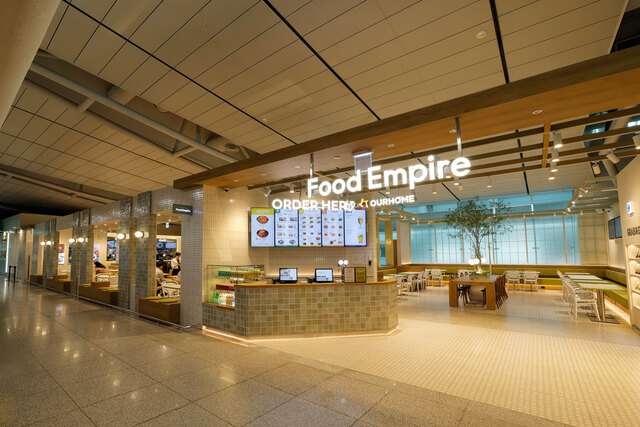 아워홈이 인천국제공항 제1여객터미널 4층에 푸드엠파이어를 개점했다. /아워홈