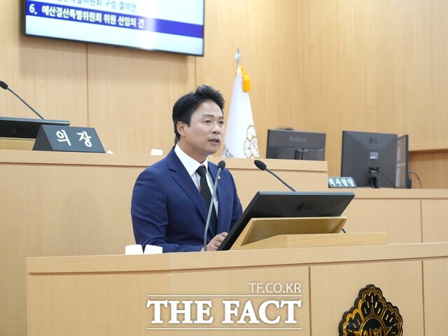 은봉희 의원이 발언하고 있다./광주 남구의회