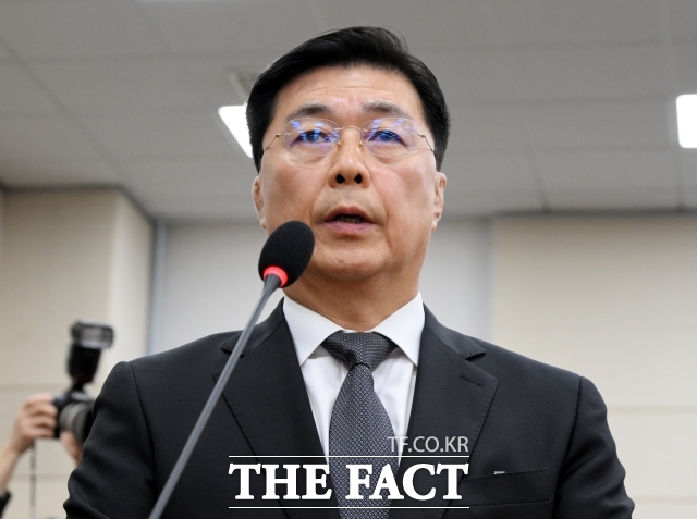 내란 사건을 수사하는 조은석 특별검사팀이 9일 오전 홍장원 전 국가정보원 1차장을 출석시켜 조사 중이다. /배정한 기자