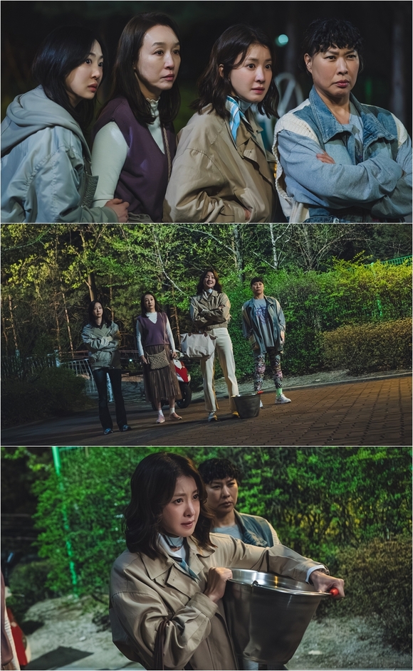 살롱 드 홈즈는 여성 4인방이 뭉친 워맨스 장르로 눈길을 끌고 있다. /ENA