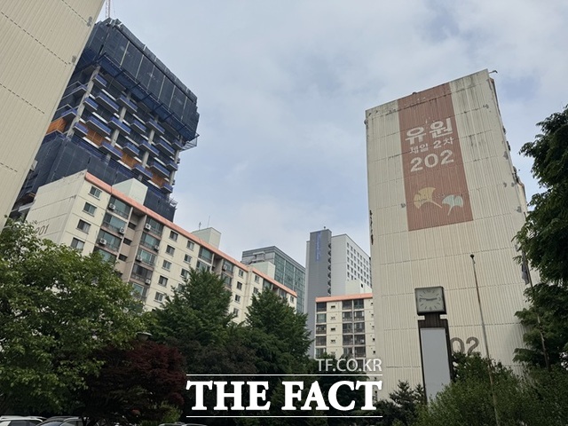 대우건설은 지난 9일 오후 마감한 유원제일2차 재건축 시공사 선정을 위한 입찰에 참여했다. /황준익 기자