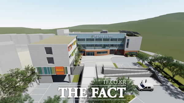 대전 동구 글로벌 드림캠퍼스 조감도. /대전 동구