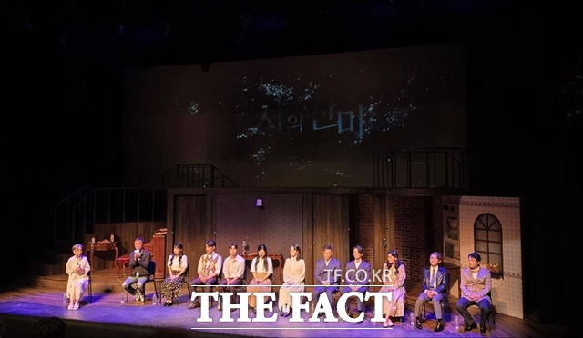 사의 찬미는 오는 11일부터 8월 17일까지 LG아트센터 서울, U+ 스테이지에서 공연된다. /박지윤 기자