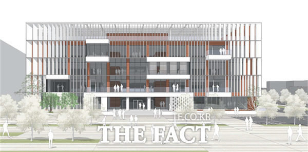 대전시 로봇드론지원센터 조성사업 설계 공모 당선작./대전시