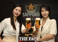  '서서 즐기는 삿포로 생맥주' [포토]