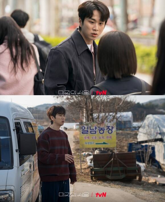 배우 문동혁이 최근 tvN 토일드라마 미지의 서울에서 송경구 역을 맡아 박보영과 호흡을 맞췄다. /사람엔터테인먼트