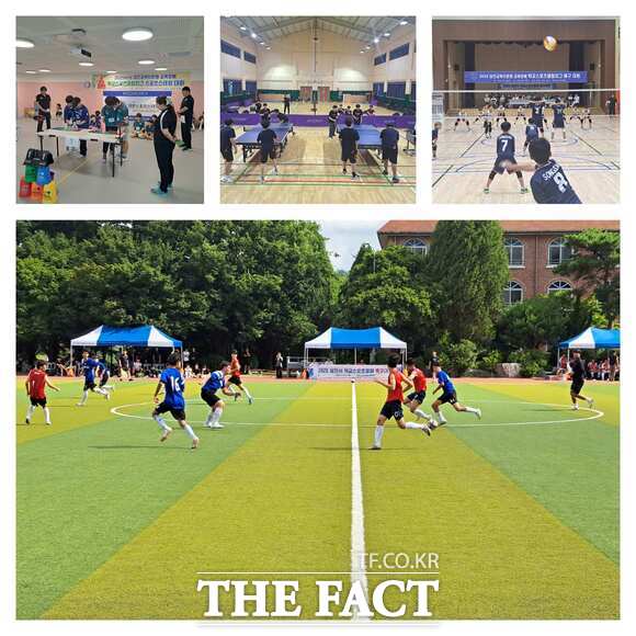 2025년 당진교육장배 학교 스포츠클럽리그가 관내 초중고 학생들의 뜨거운 관심 속에 본격적으로 막이 올랐다. /당진교육지원청