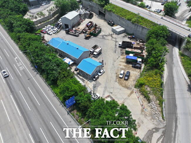 용인시 구성적환장 전경./용인시