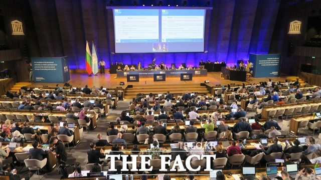 세계유산위원회 회의장. /국가유산청