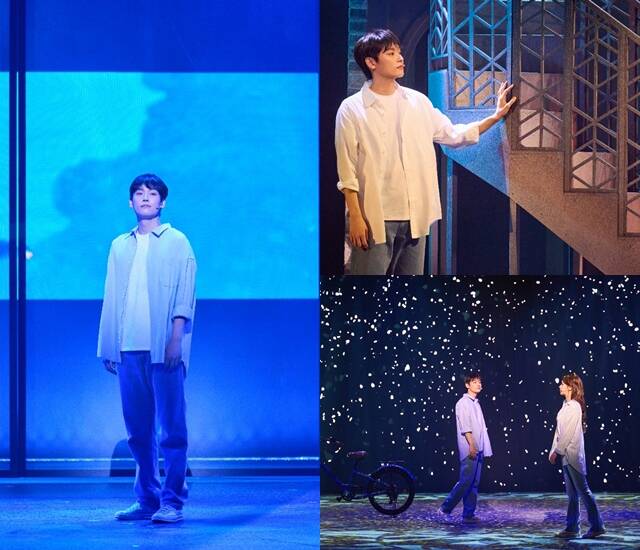 오세이사는 괴롭힘당하는 친구를 돕기 위해 거짓 고백을 하게 된 가미야 도루가 자고 일어나면 전날의 기억이 사라지는 선행성 기억 상실증을 앓는 히노 마오리와 가짜 연애를 시작하게 되며 겪는 일들을 그린 작품이다. 인성은 인공 가미야 도루 역을 맡아 열연을 펼치고 있다. /(주)라이브러리컴퍼니, 유니버셜라이브