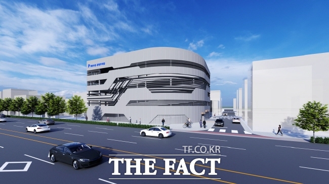 권선1동 공영주차장 투시도. /수원시