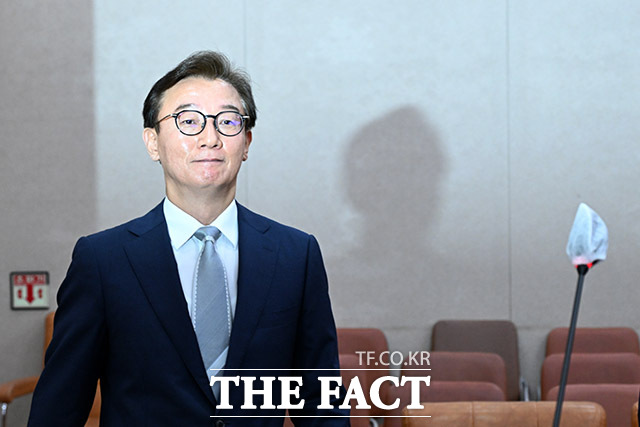 전재수 해양수산부 장관 후보자가 14일 오전 서울 여의도 국회 농림축산식품해양수산위원회에서 열린 인사청문회에 참석하고 있다. /남용희 기자