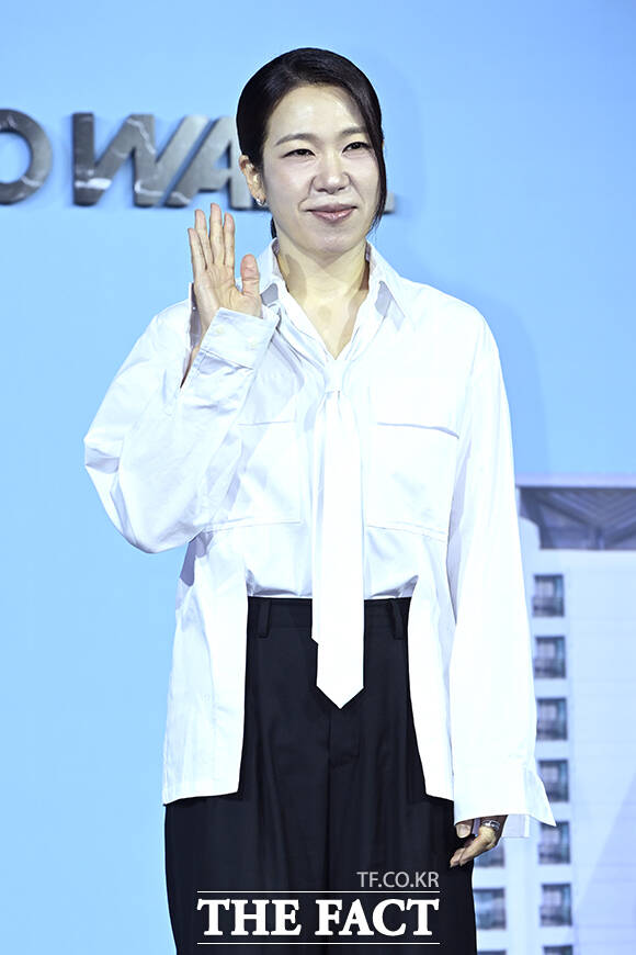 배우 염혜란이 지금까지 연기했던 캐릭터와 결이 달라 넷플릭스 새 영화 84제곱미터 출연을 결정했다고 밝혔다. /장윤석 기자