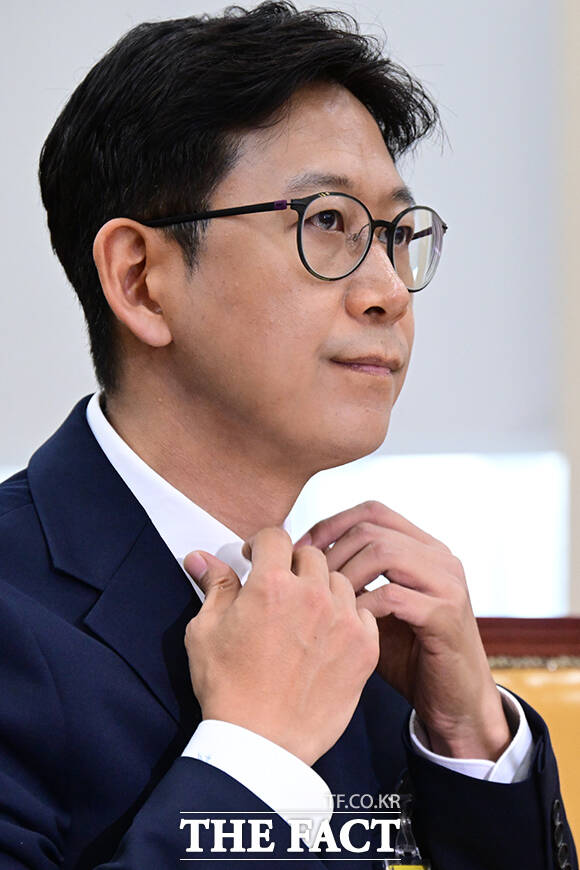 이날 인사청문호에 출석한 배경훈 과학기술정보통신부 장관 후보자.