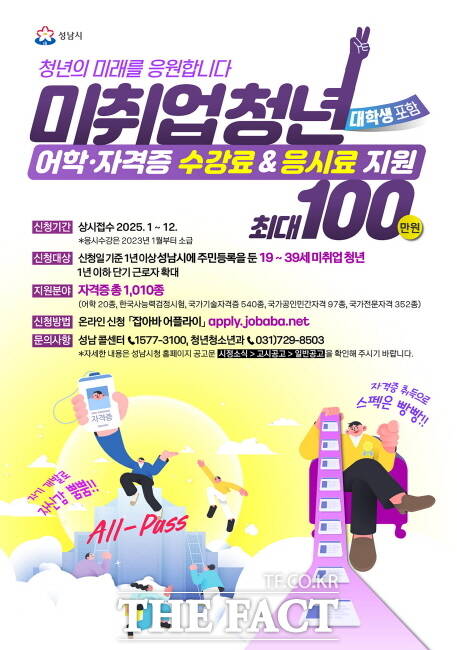 성남시 올패스 홍보물 /성남시