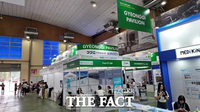 2025 베트남 K 의료기기 전시회 경기도관. /경기도