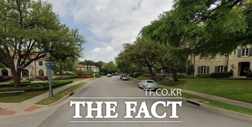 미국 텍사스주 댈러스시 중심에 조성된 하이랜드 파크는 외부인의 접근이 제한적인 부자 동네로 알려져 있다. /김천권