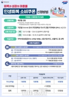  '민생회복 소비쿠폰' 21일부터 신청…전주시, 전담 TF 가동