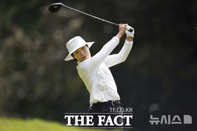 최근 한국선수 중 가장 컨디션이 좋은 이소미. 최종 라운드를 1타차 3위로 출발했으나 아쉽게 역전에 실패하고 공동 14위를 마크했다. /AP.뉴시스