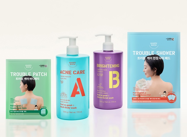 해피바스가 다이소 전용 제품을 출시한다. /아모레퍼시픽