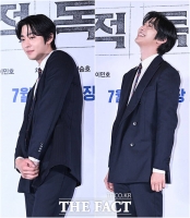  '사자보이즈 실존' 안효섭, 수줍은 '소다팝' 후 폭소 [TF사진관]