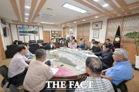  임달희 공주시의장, 덕지리 폐기물처리시설 반대투쟁위와 간담회