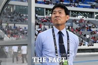  경기 지켜보는 모리야스 하지메 일본 감독 [포토]