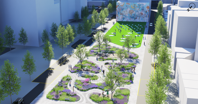 서울시는 17일 세운지구 도심공원(1단계) 조성 사업 실시계획을 고시했다. /서울시