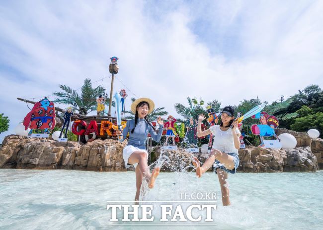 캐리비안베이 원피스 콜라보 여름 축제 썸머 페스티벌 /에버랜드