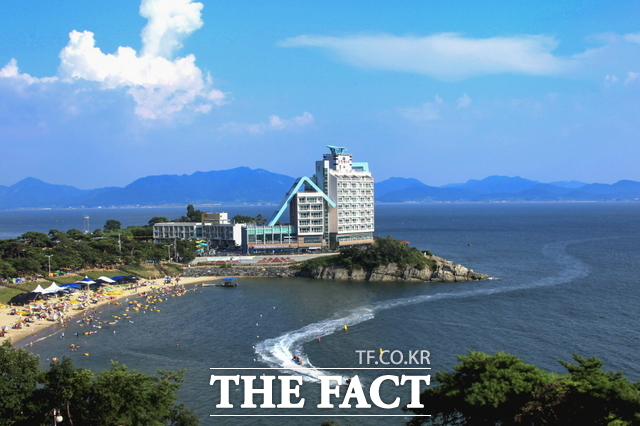 모항해나루가족호텔 전경. /전북개발공사