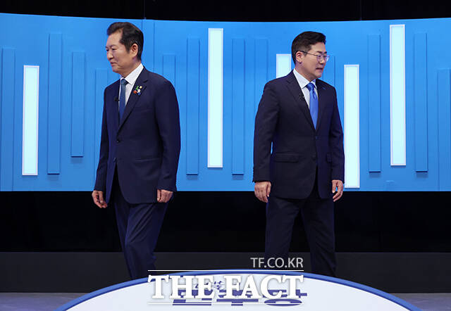 박 후보는 소통·조율 능력을 자신의 강점으로 내세웠다. 그는 서로 눈빛만 봐도 뭘 생각하는지 이해하고, 전략적으로 역할을 조율하면서 국민이 요구하는 개혁 과제를 유능하게 성공시키는 것이 바로 원팀이라고 강조했다. /국회사진기자단