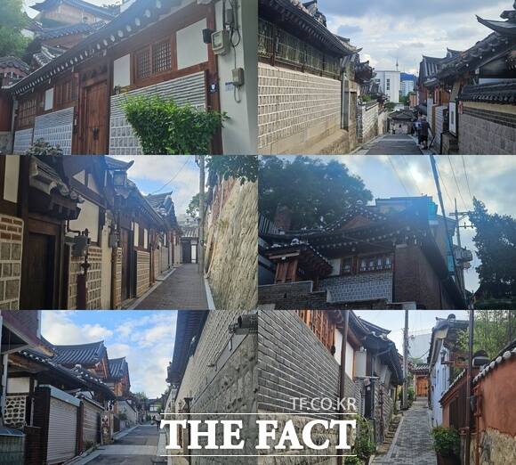 서울시 종로구에 위치한 북촌 한옥마을은 넷플릭스 애니메이션 영화 케이팝 데몬 헌터스에 나온 서울의 주요 명소 중 하나다. 한옥마을을 찾은 관광객으로부터 케이팝 데몬 헌터스에 관한 다양한 이야기를 들을 수 있었다. /김명주 기자