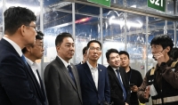  쿠팡로지스틱스서비스 현장 방문한 김병기…